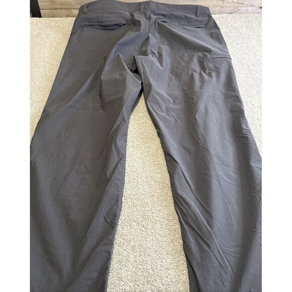 Unionbay LB Tech Pants Men's 40x34 Black Classic Fit Nylon Spandex Zip Pockets - Picture 5 of 15